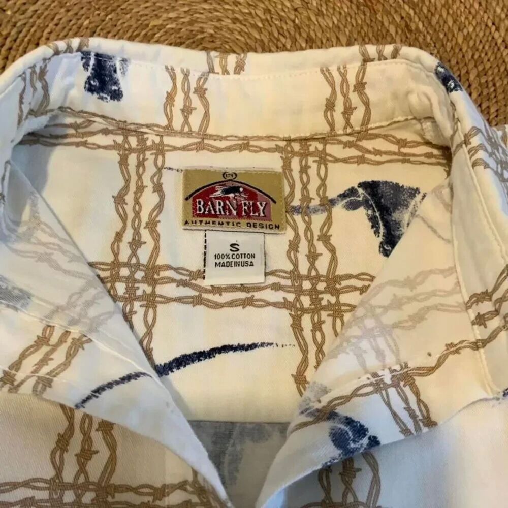 Vintage Barn Fly Western Button Down